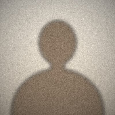 Illustration abstraite d'un portrait, silhouette sur fond beige