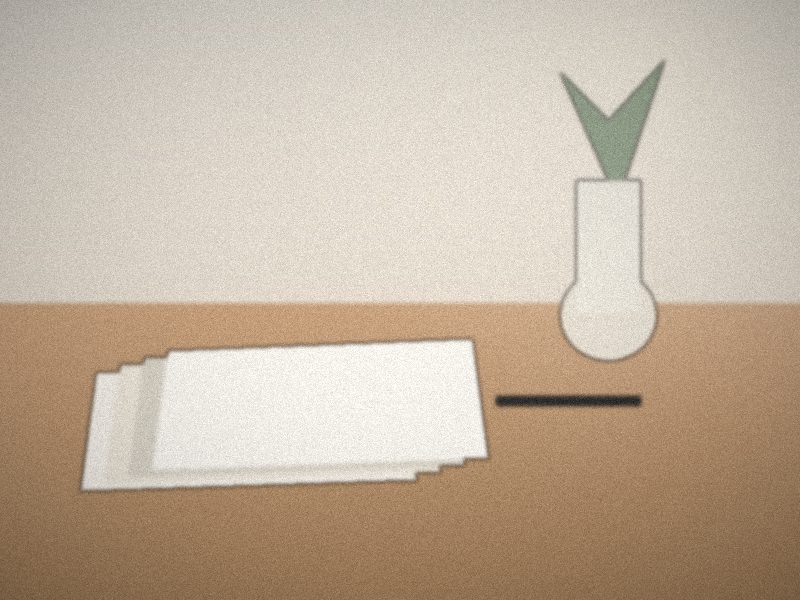 Dossiers papier soigneusement empilés sur un bureau en chêne